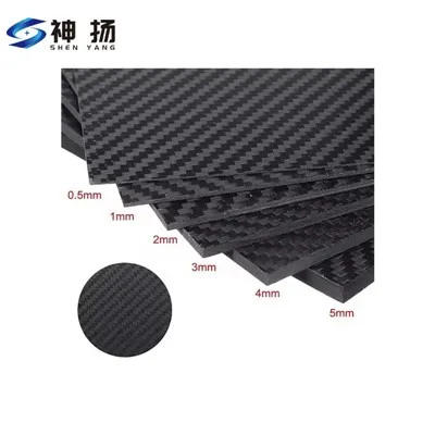 Tekstur Matt Carbon Fiber Plate